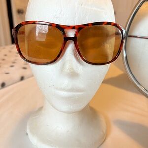 Tortoise Shell Sunglasses with Amber Lenses